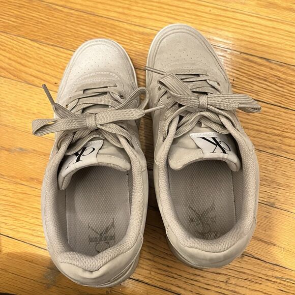 Calvin Klein Henlea Sneakers Size 8M Beige Classic Neutral Shoes Preppy Modern - Picture 8 of 8